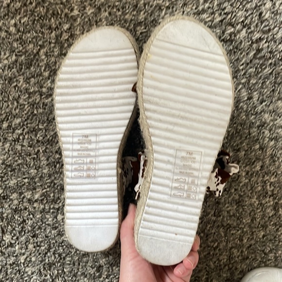 altard state cowprint sandals - Picture 2 of 2